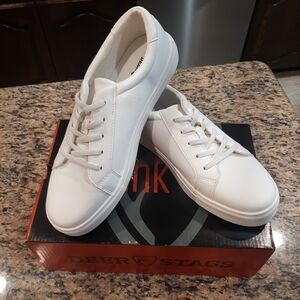 Deer Stags Classic White Lace-Up Sneakers
